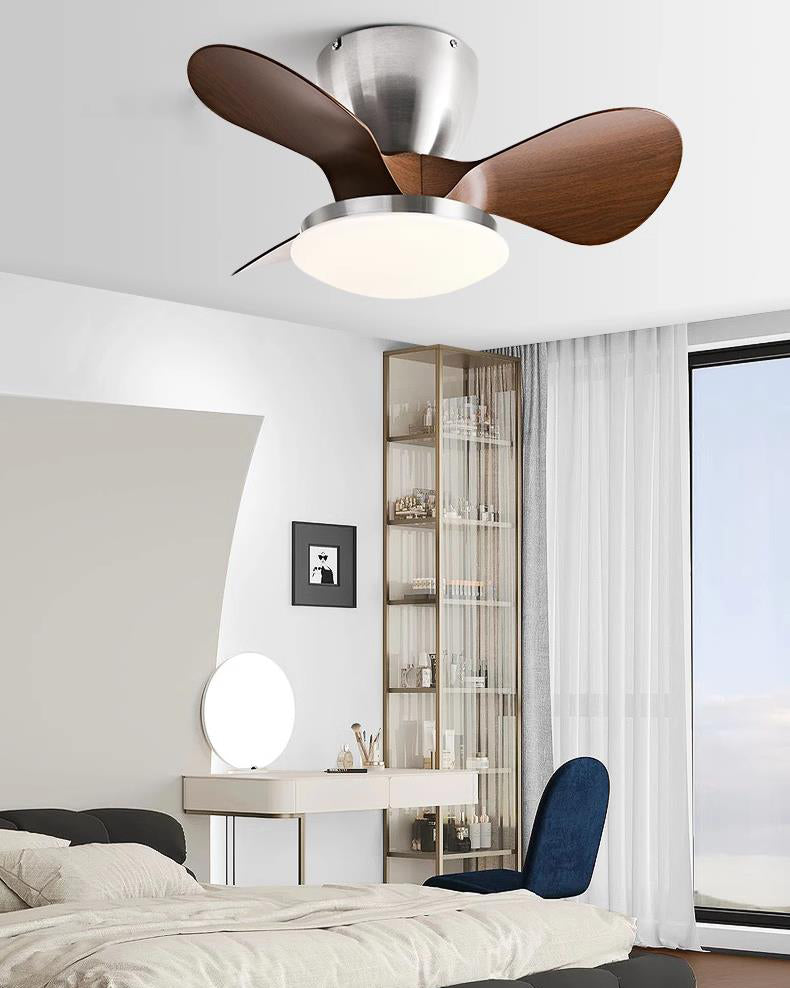 WOMO Small Low Profile Ceiling Fan Lamp - WM5240