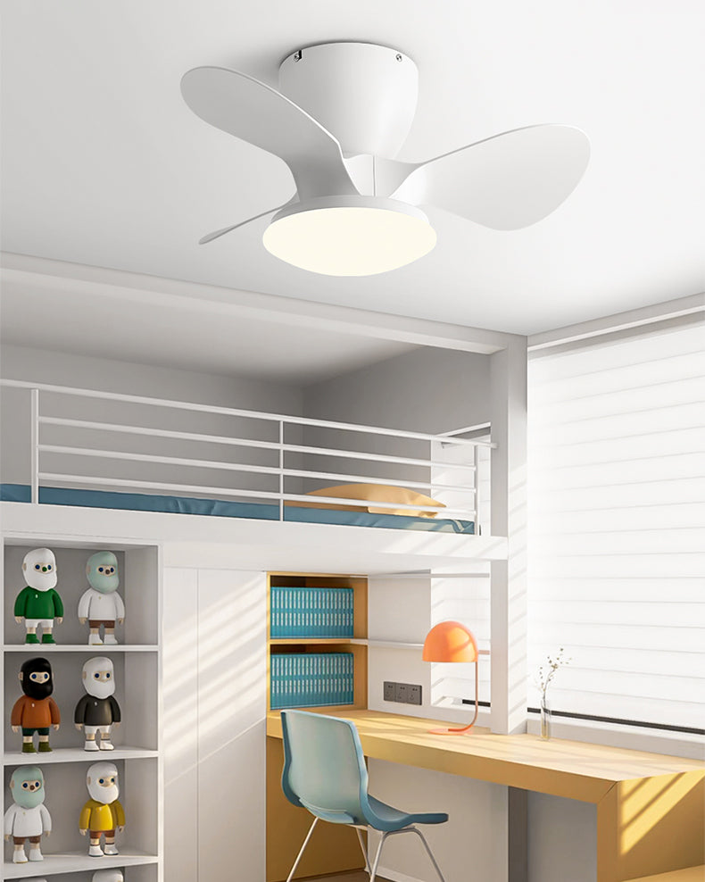 WOMO Small Low Profile Ceiling Fan Lamp - WM5240