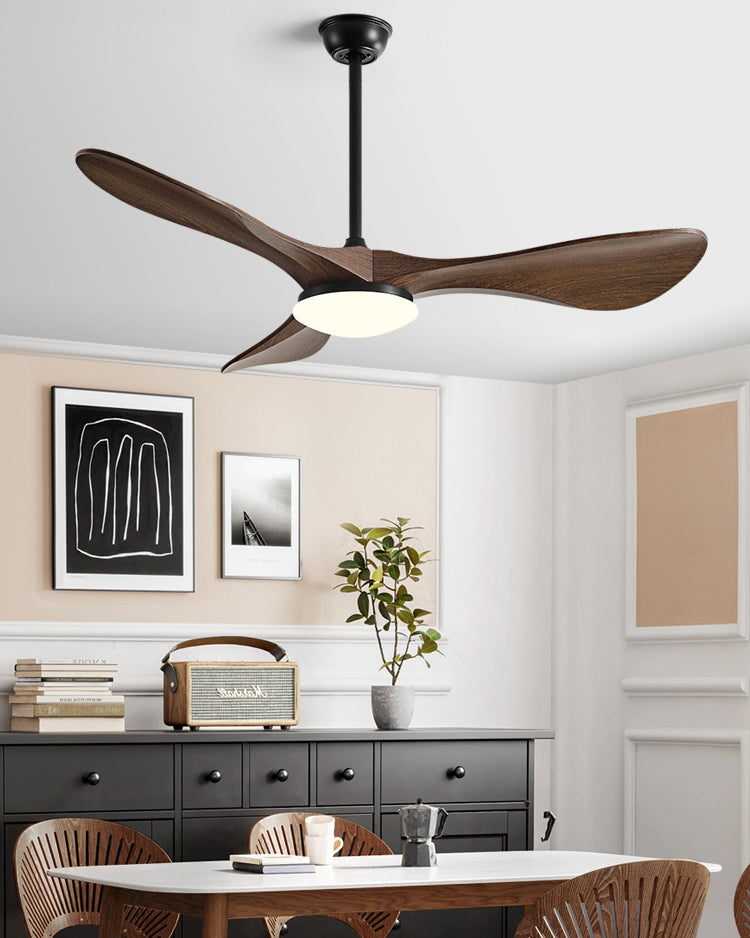 WOMO 3 Blade Modern Ceiling Fan Lamp - WM5249