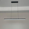 WOMO Länglicher LED Kronleuchter Esstisch Schlicht-WM2011 thumbnail