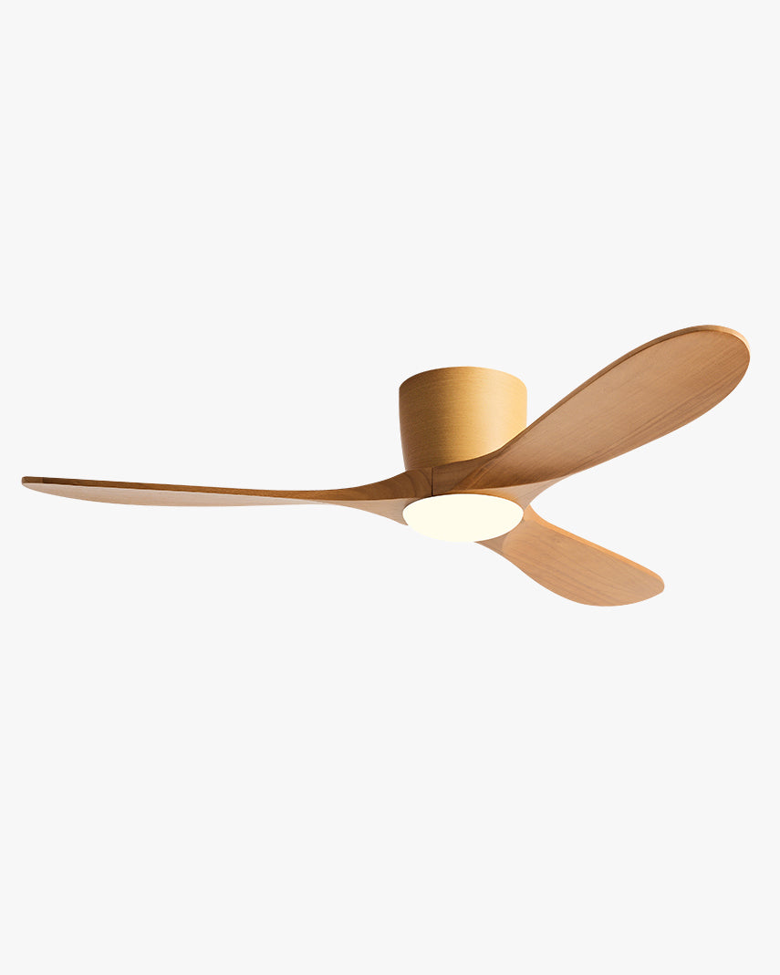 WOMO 3 Blade Low Profile Ceiling Fan Lamp - WM5253