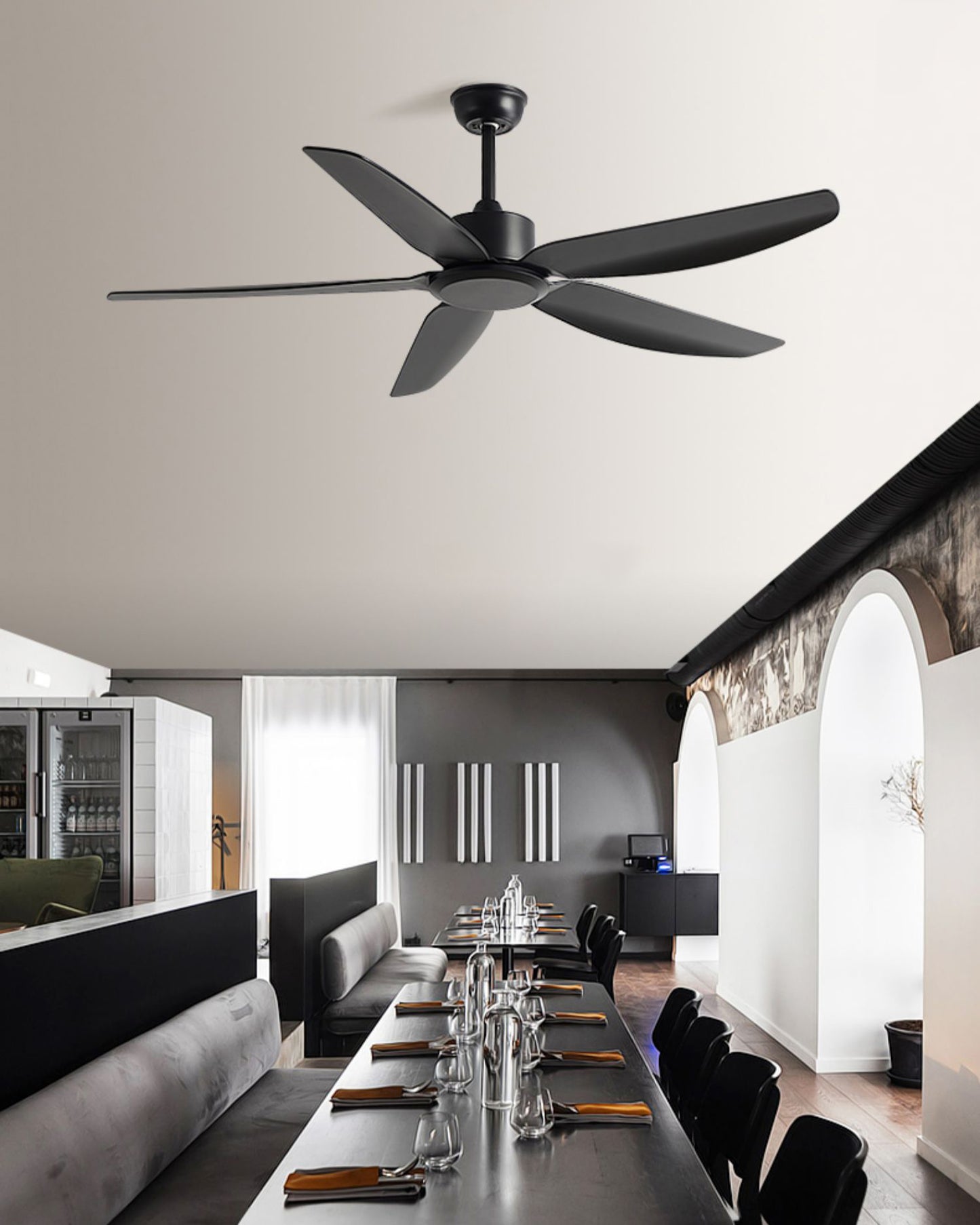 WOMO 5 Blade Low Profile Ceiling Fan - WM5255