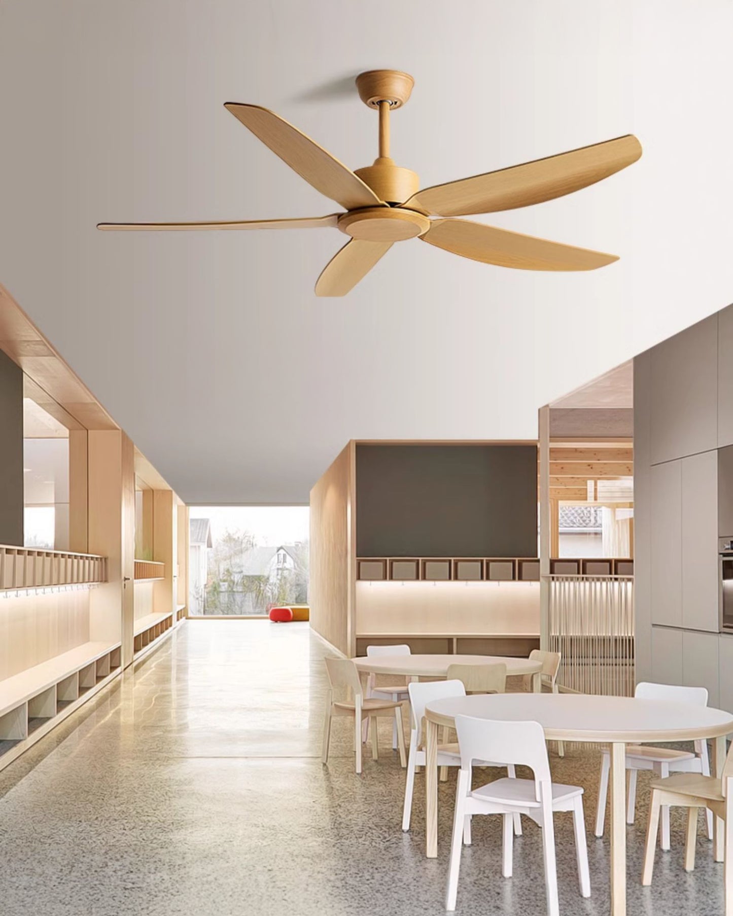 WOMO 5 Blade Low Profile Ceiling Fan - WM5255