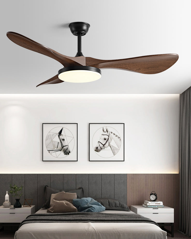 WOMO Modern Ceiling Fan With Bright Light - WM5256