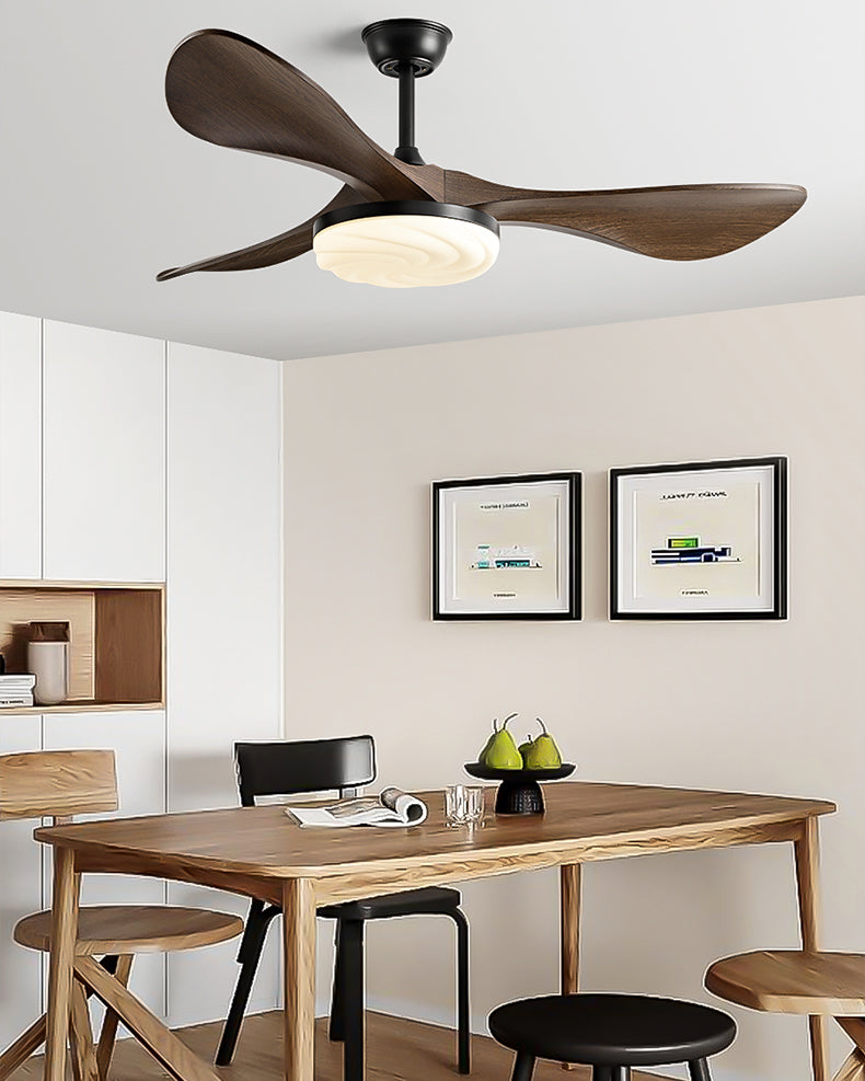 WOMO Modern Ceiling Fan With Bright Light - WM5256