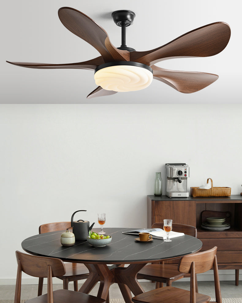 WOMO Modern Ceiling Fan With Bright Light - WM5256