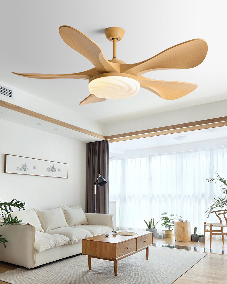 WOMO Modern Ceiling Fan With Bright Light - WM5256