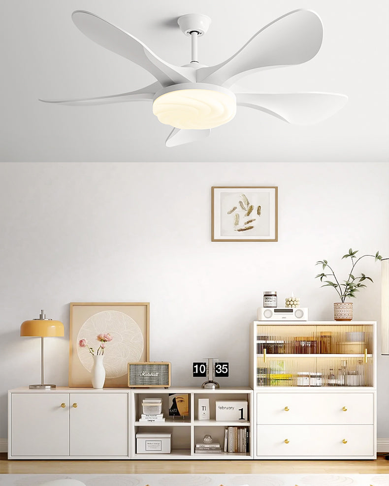 WOMO Modern Ceiling Fan With Bright Light - WM5256