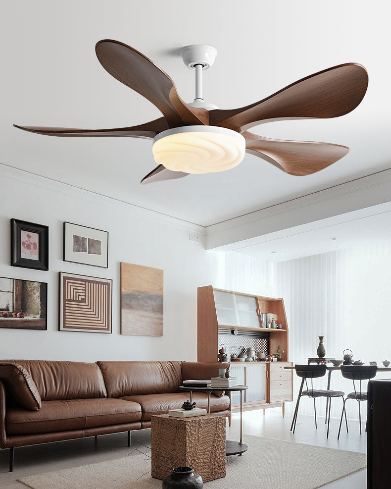 WOMO Modern Ceiling Fan With Bright Light - WM5256