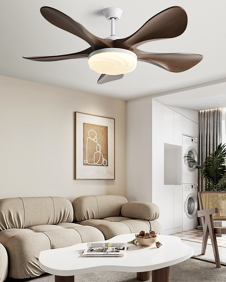 WOMO Modern Ceiling Fan With Bright Light - WM5256