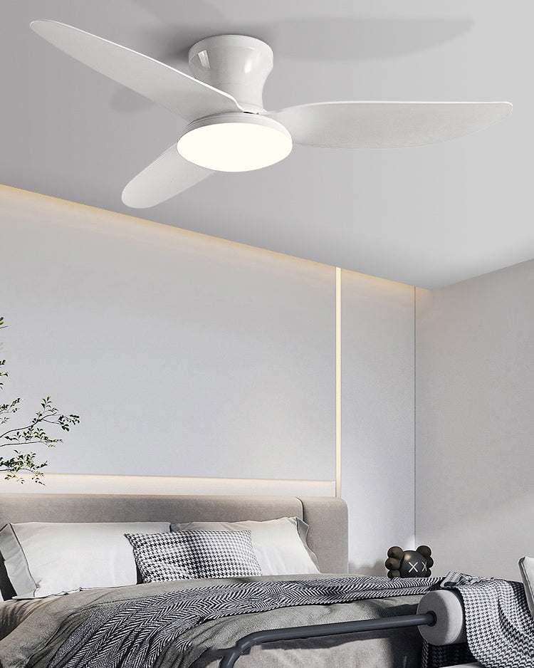 WOMO 3 Blade Low Profile Ceiling Fan Lamp - WM5261