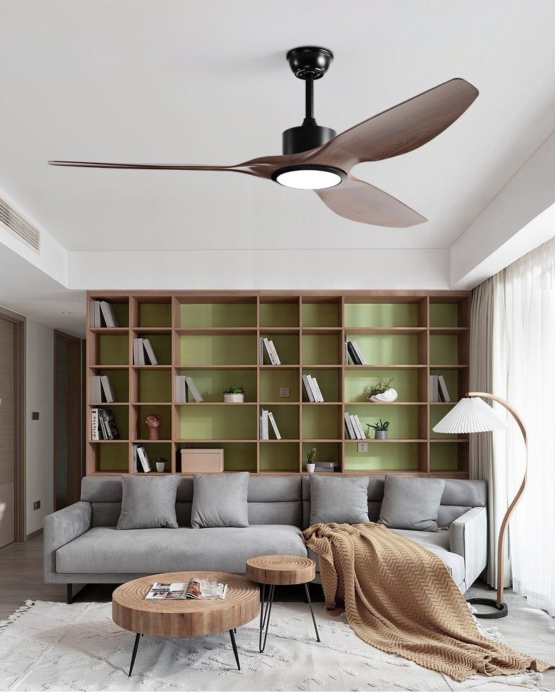 WOMO 3 Blade Modern Ceiling Fan Lamp - WM5262