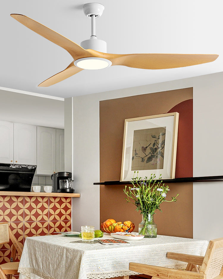 WOMO 3 Blade Modern Ceiling Fan Lamp - WM5262
