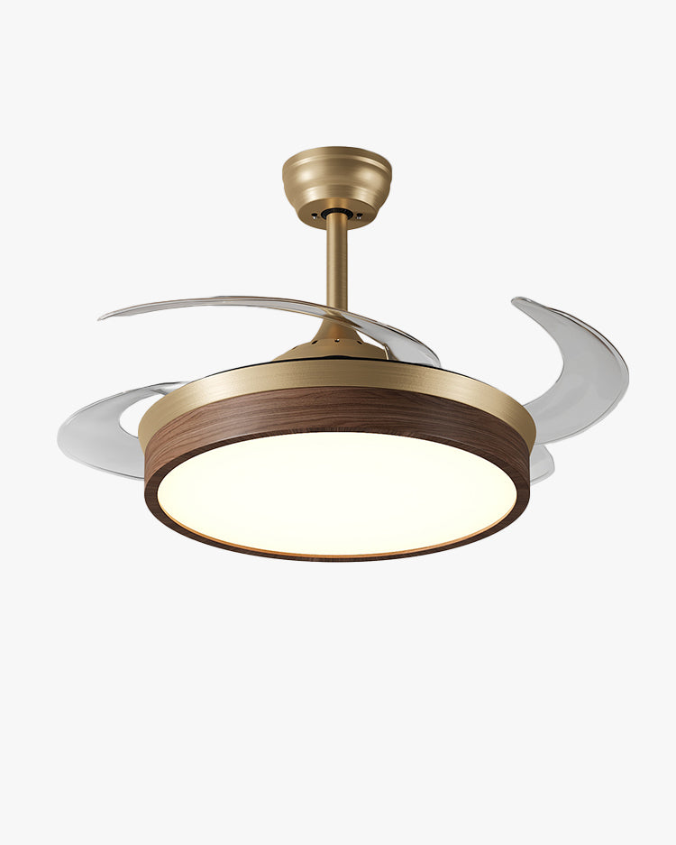 WOMO Retractable Blade Ceiling Fan Lamp - WM5265