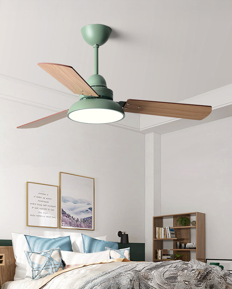 WOMO 3 Wood Blade Ceiling Fan Lamp - WM5269