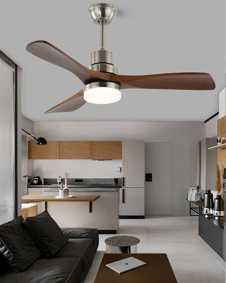 WOMO Mid Century Modern Ceiling Fan Lamp - WM5276