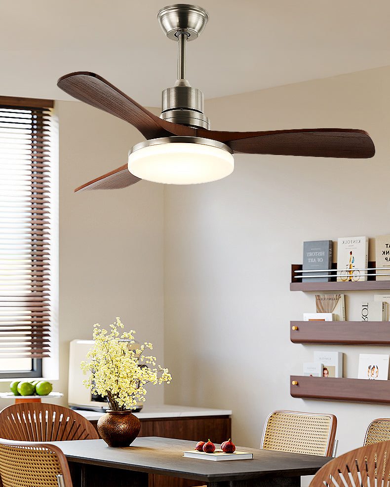 WOMO Mid Century Modern Ceiling Fan Lamp - WM5276