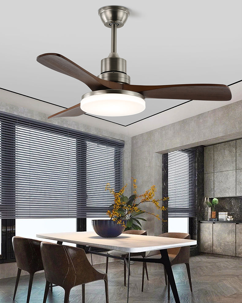 WOMO Mid Century Modern Ceiling Fan Lamp - WM5276