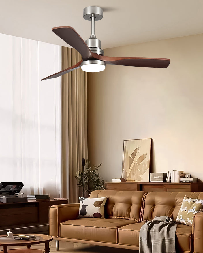 WOMO Mid Century Modern Ceiling Fan Lamp - WM5277