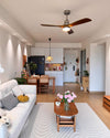 WOMO Mid-Century Modern Deckenventilatorlampe - WM5277 thumbnail