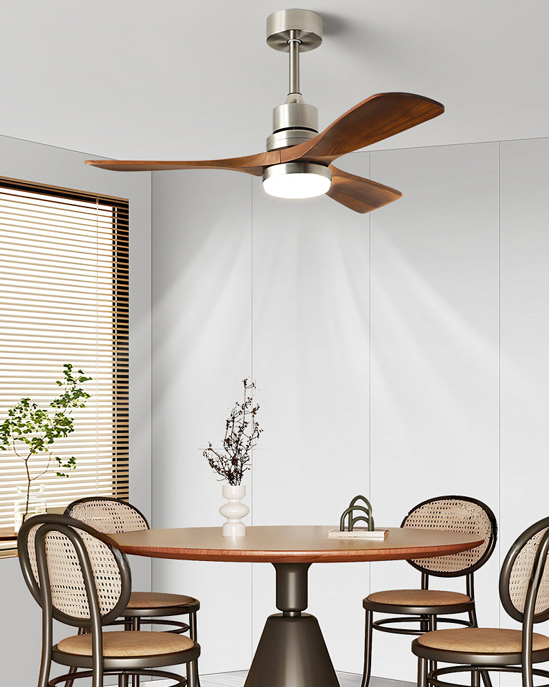 WOMO Mid Century Modern Ceiling Fan Lamp - WM5277
