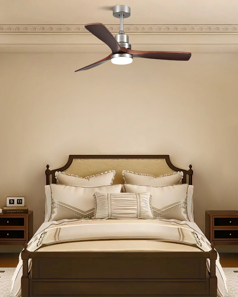 WOMO Mid Century Modern Ceiling Fan Lamp - WM5277
