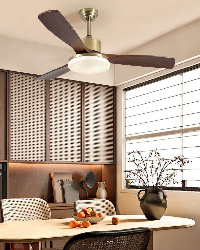 WOMO Mid Century Modern Ceiling Fan Lamp - WM5279