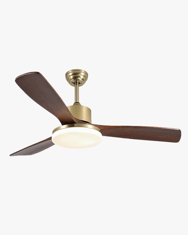WOMO Mid Century Modern Ceiling Fan Lamp - WM5279