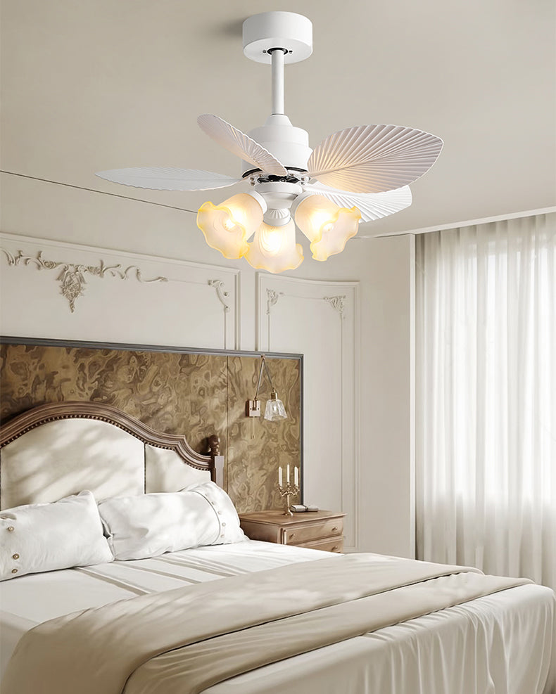 WOMO 32 Inch Flower Ceiling Fan Lamp - WM5282a