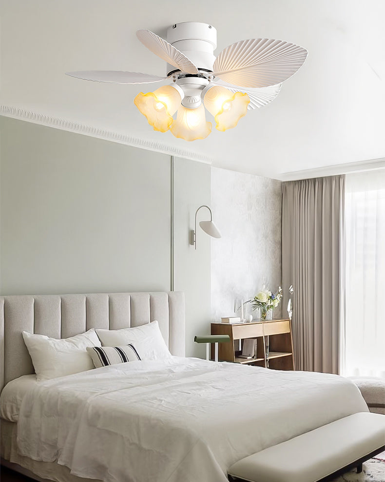 WOMO Flower Low Profile Ceiling Fan Lamp - WM5282b
