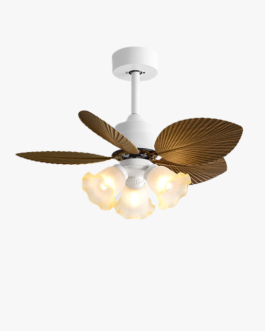 WOMO 32 Inch Flower Ceiling Fan Lamp - WM5282a