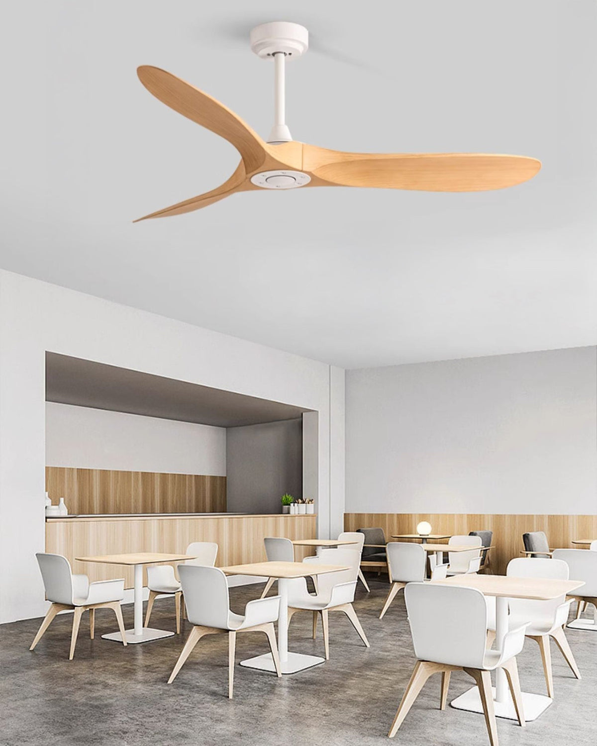 Ventilateur de plafond WOMO à grande hélice - WM5286