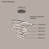 WOMO Stufenring-LED-Kronleuchter-WM2159 thumbnail