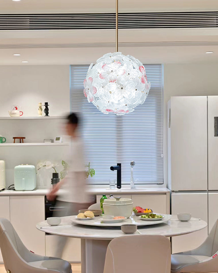WOMO Glass Orb Chandelier-WM2404