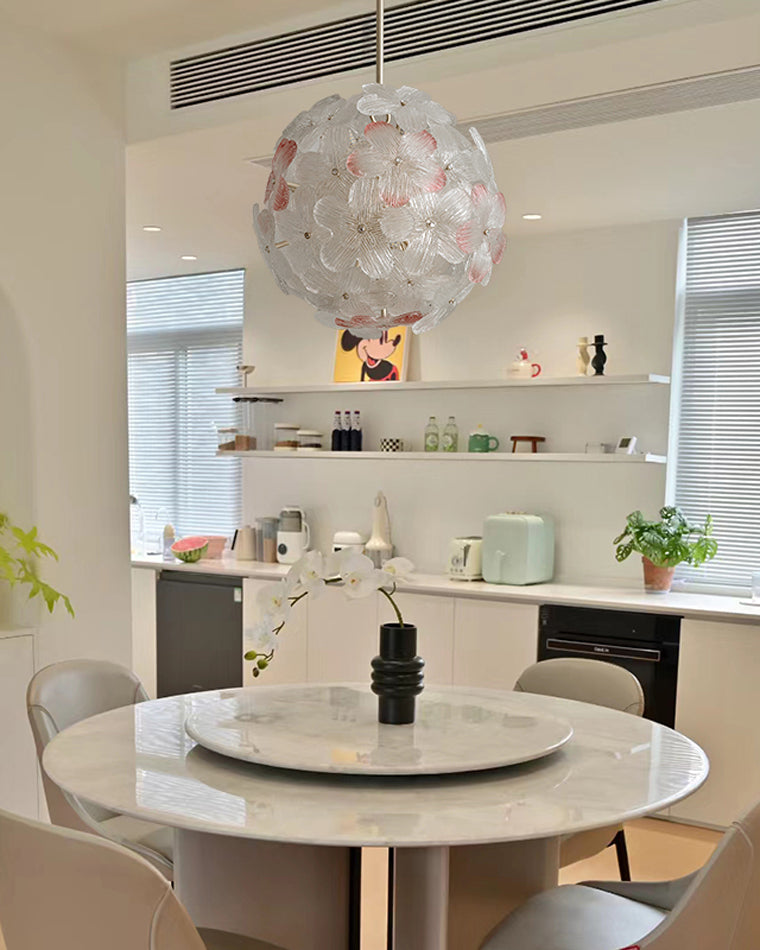 WOMO Glass Orb Chandelier-WM2404