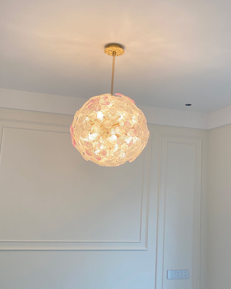 WOMO Glass Orb Chandelier-WM2404