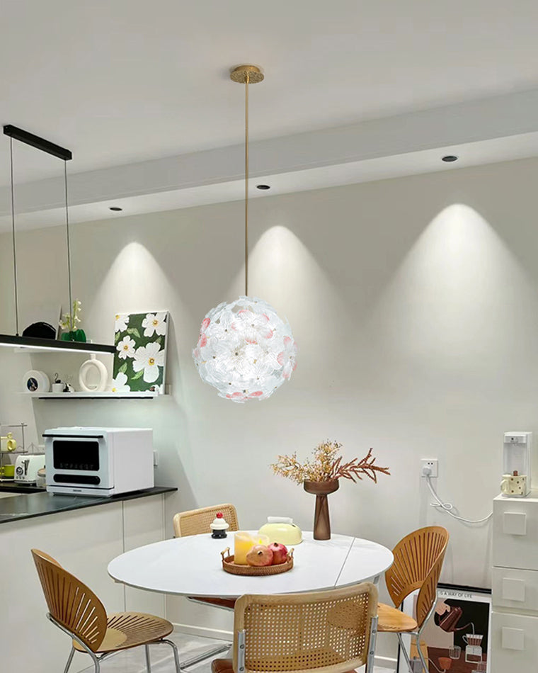 WOMO Glass Orb Chandelier-WM2404
