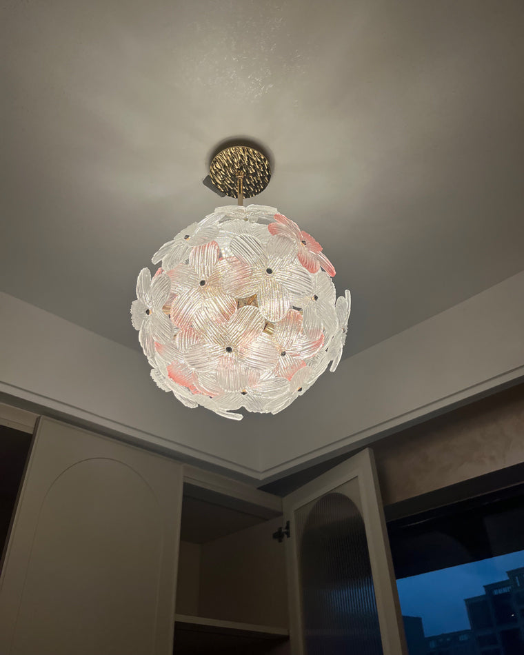 WOMO Glass Orb Chandelier-WM2404