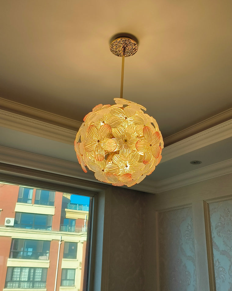 WOMO Glass Orb Chandelier-WM2404