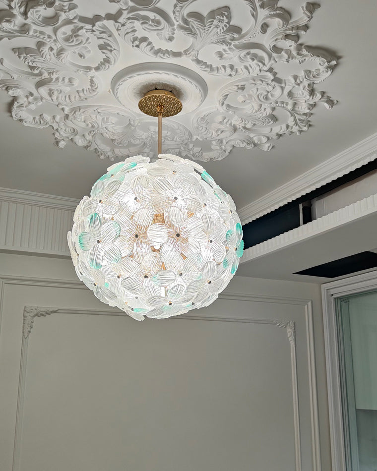WOMO Glass Orb Chandelier-WM2404