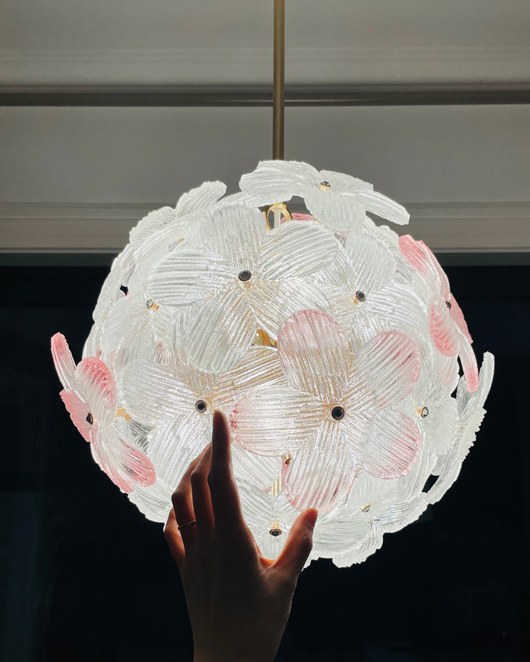 WOMO Glass Orb Chandelier-WM2404