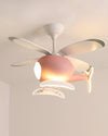 WOMO Flugzeug Kinder Deckenventilator Lampe-WM5007 thumbnail