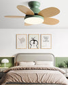 WOMO Scandi Holz Deckenventilator Lampe-WM5004 thumbnail