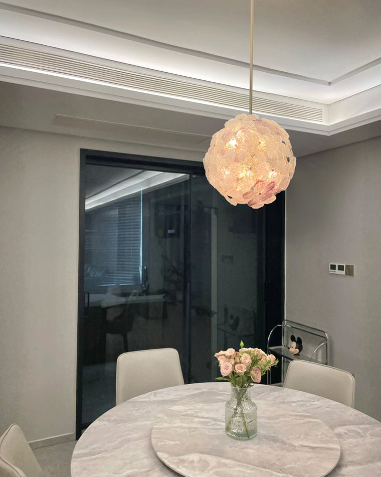 WOMO Glass Orb Chandelier-WM2404