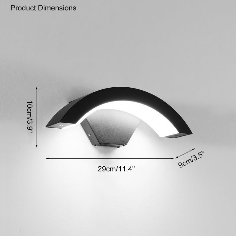WOMO Outdoor Motion Detector Wall Light -WM9002