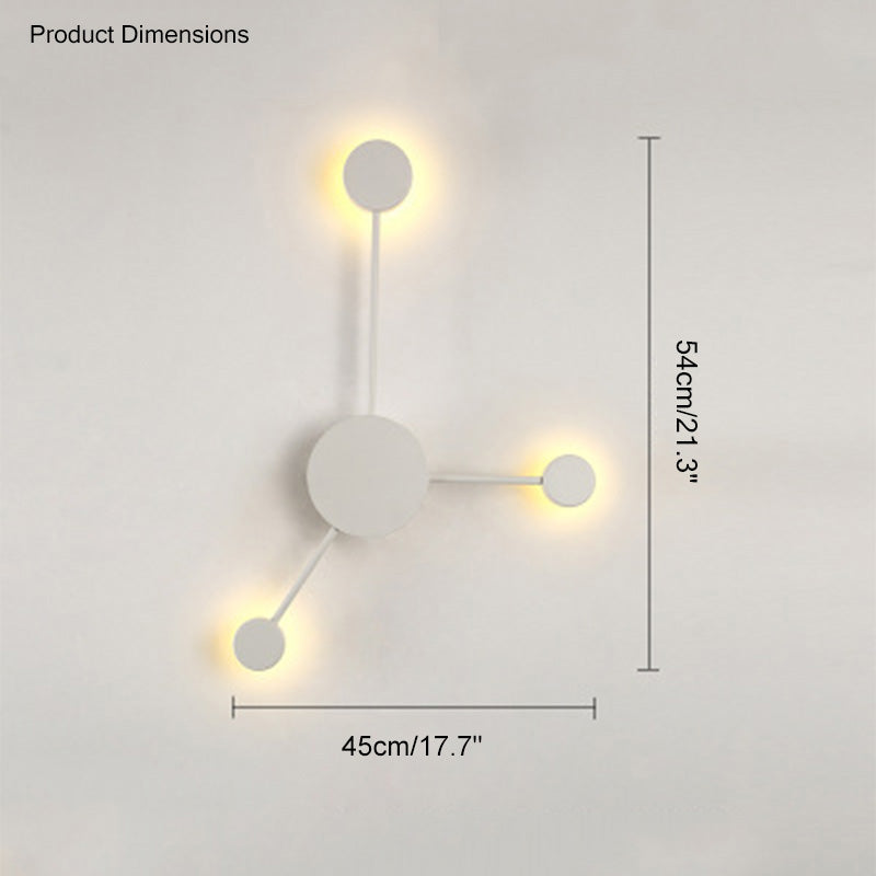 WOMO Multi-light Sculptural Wall Sconce-WM6011