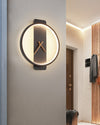 WOMO Wanduhr mit LED-Licht-WM6012 thumbnail