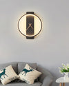 WOMO Wanduhr mit LED-Licht-WM6012 thumbnail