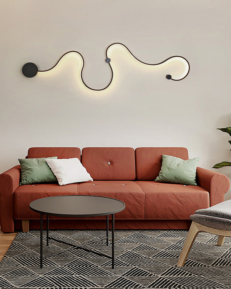 WOMO Long Snake LED Wall Sconce-WM6017