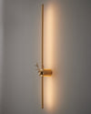 WOMO Lange Wandleuchte mit Geweih -WM6019 thumbnail